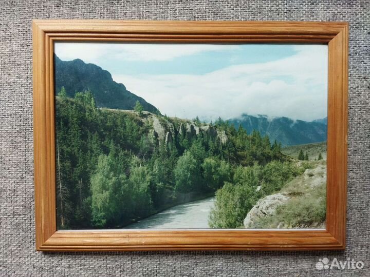 Фотографии природы в рамке в ассортименте