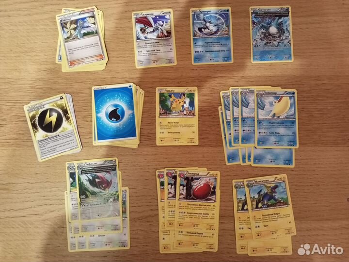 Кки Покемон колода (Вода/электро)