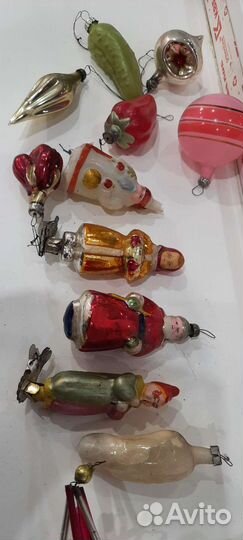 Елочные игрушки СССР