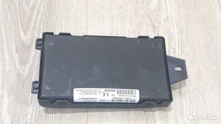 Блок комфорта иммобилайзера Renault logan