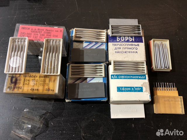 Боры твердосплавные для прямого наконечника