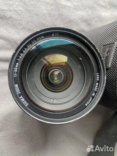 Объектив Sigma AF 17-50mm f/2.8 EX DC OS Canon