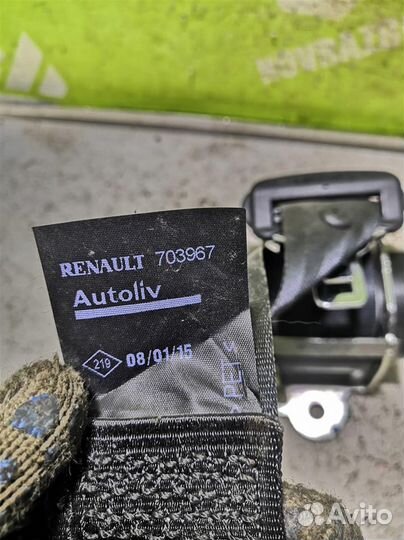 Ремень безопасности Рено Логан