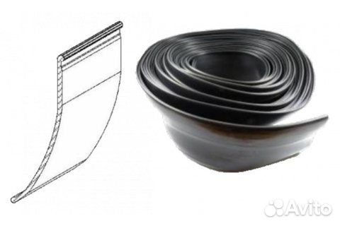 Пыльник шторы с боковым замком, уплотнитель (14м)