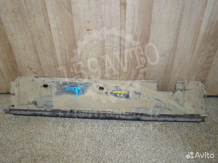 Накладка на порог (наружная) Jeep Compass 1 (MK49)