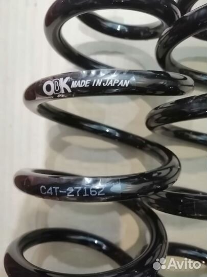 Пружина ходовой части зад прав/лев OBK C4T27162