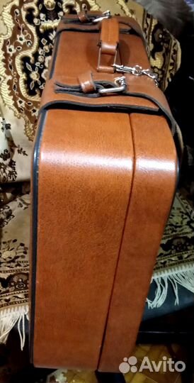 Чемодан кожаный из СССР