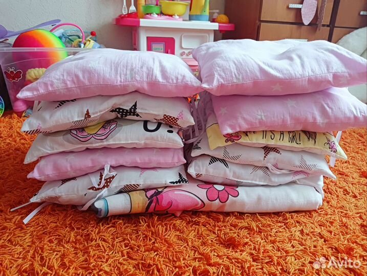 Бортики в кроватку