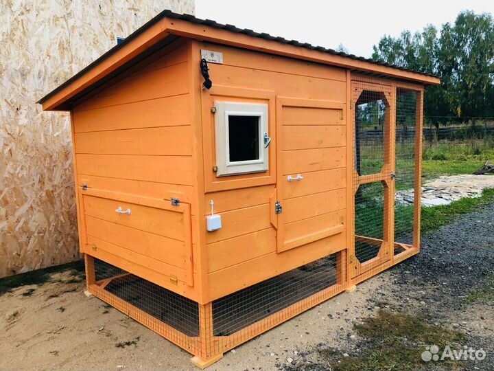 Курятник апельсинка
