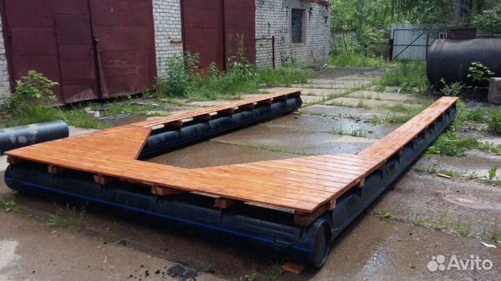 Пантон причал пирс