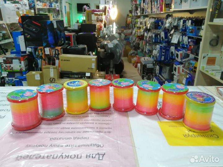 Пружинка радуга