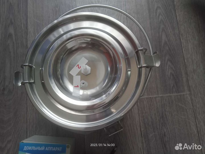 Доильный аппарат для коз новый