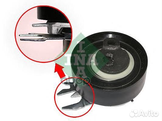 Ролик натяжителя ремня грм 531052530 Ina