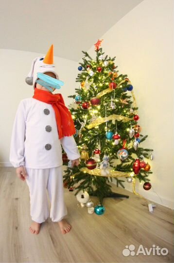 Костюм снеговика 110-116