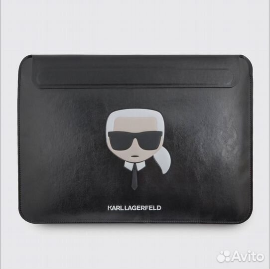 Кожаный чехол Karl Lagerfeld для MacBook 13.3