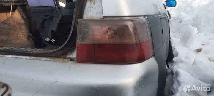 Задний бампер ваз 2112