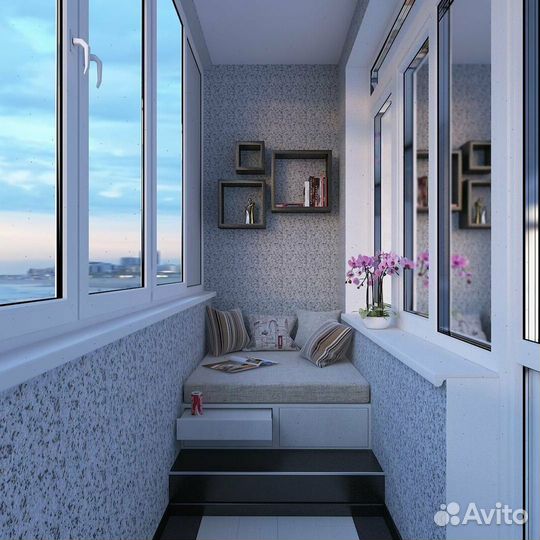 Балконный блокУстановка