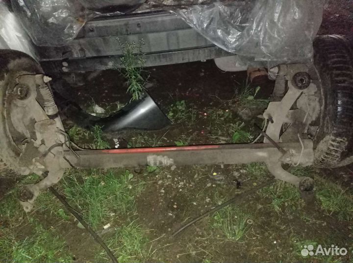 Задняя балка на пежо 206 с барабанами