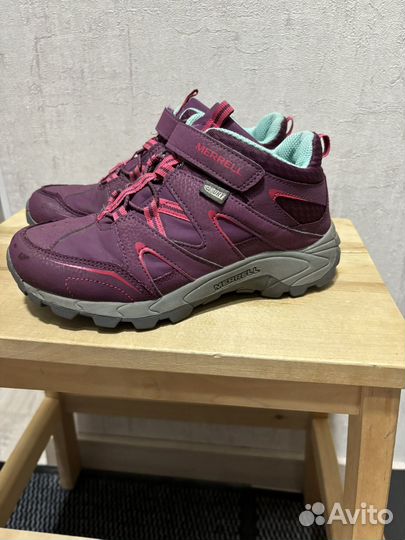 Merrell ботинки детские розовый 34,5