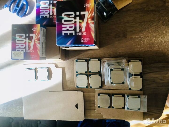 Процессоры Intel core i7 - 5820k,5930k,6800k,6850k