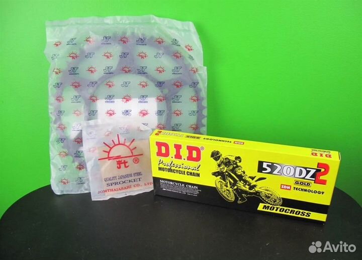 Комплект цепь DID + звезды JT Yamaha YZ450F 03-04