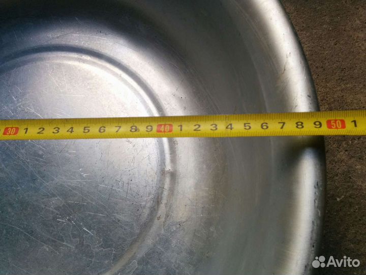 Таз алюминиевый