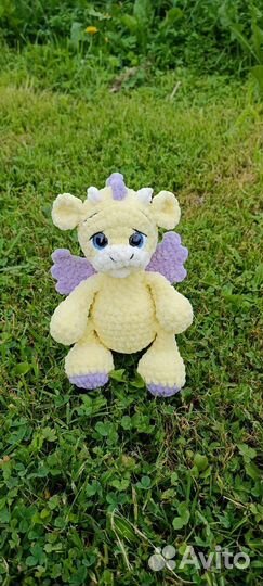 Вязаный дракончик