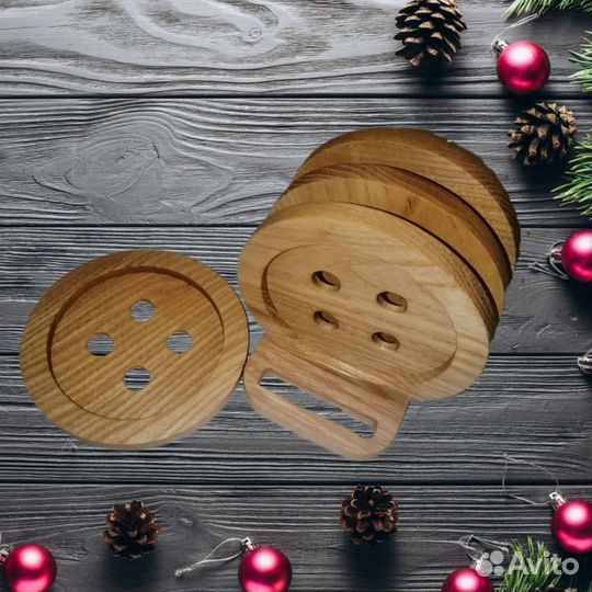 Менажница деревянная