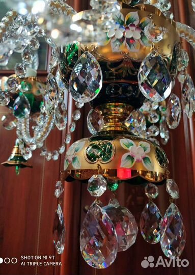 Люстра хрустальная Богемия
