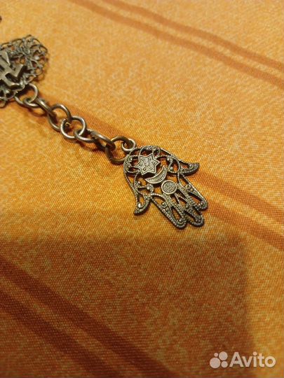 Винтажный браслет с иероглифами