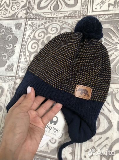 Шапка для мальчика46-48
