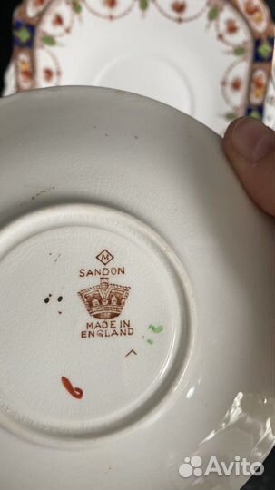 Антикварная английская посуда