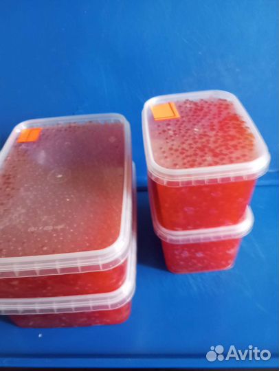 Икра Красная Кеты и Чавычи за 1 кг - 2500 (1 сорт)