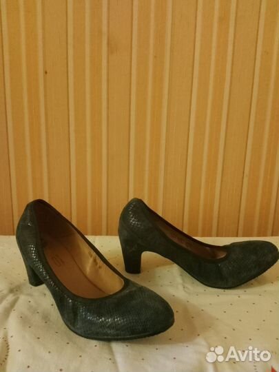 Туфли Натуральные: Чёрные Синие. Красные СССР