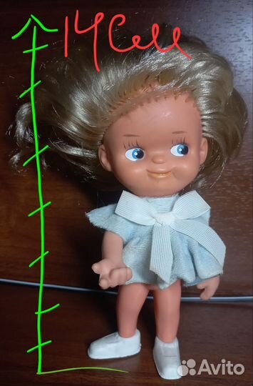 Кукла ГДР копытка