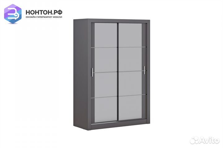 Шкаф-купе Неаполь графит