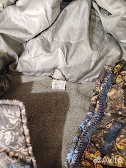 Пуховик на девочку 146