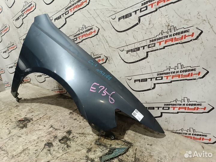 Крыло honda accord CL7 CL8 CL9 CM1 CM2 CM3 60211SEA000ZZ переднее правое темно-серый, NH658P NA7188