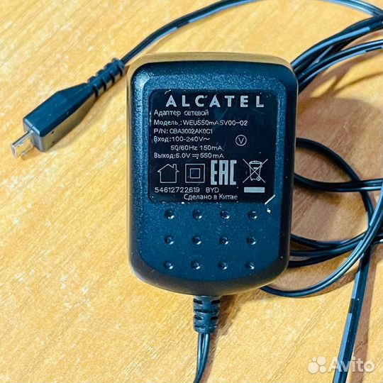 Зарядное устройство Alcatel