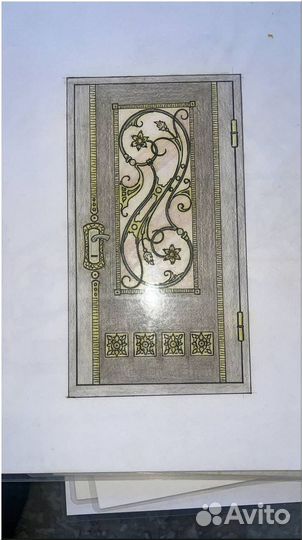 Кованые ворота