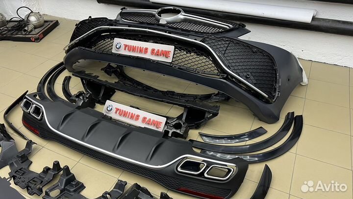 Бампер Mercedes 166 в стиле AMG