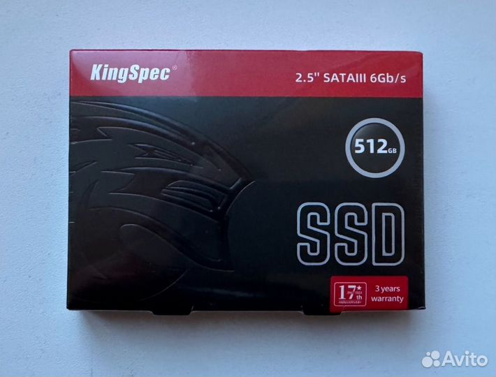 SSD 480/512gb Acos/KingSpec/Somnambulist новые