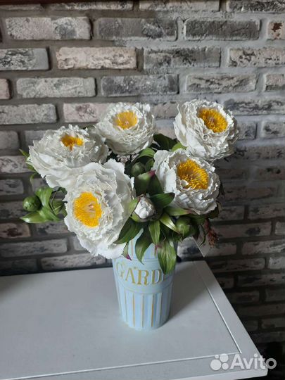 Пионы из фоамирана