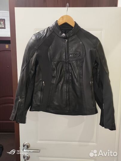 Женская мотокуртка кожа MCP