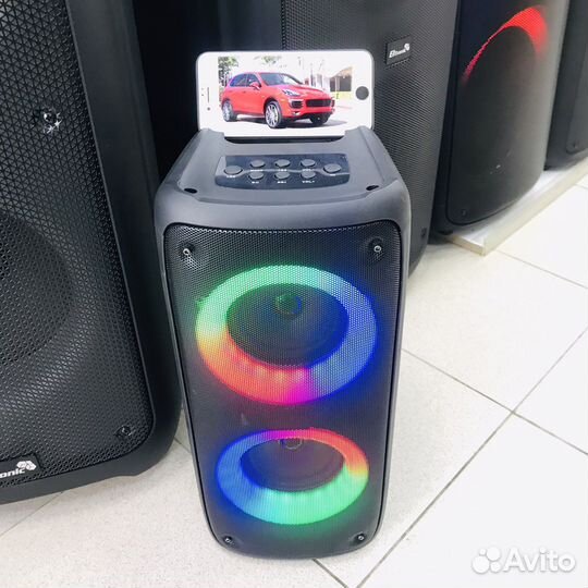 Беспроводная акустика колонка Караоке Ring4