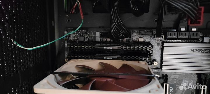 Intel core i7 8700k + asrock z370 +16 Гб+ кулер