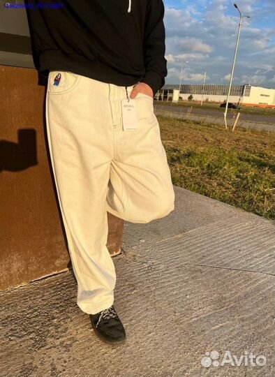 Шаровары Polar Big Boy белые (Арт.29397)