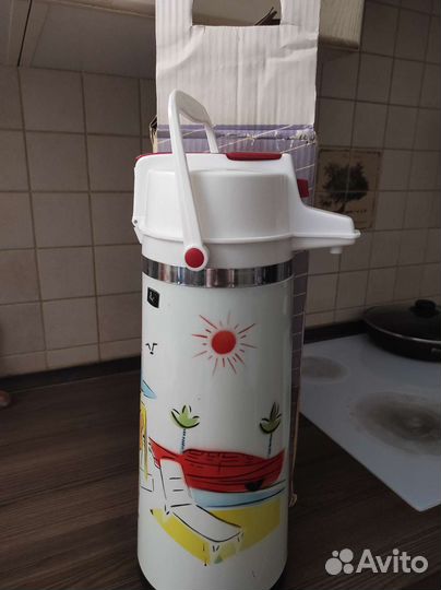 Термос китайский времен СССР новый