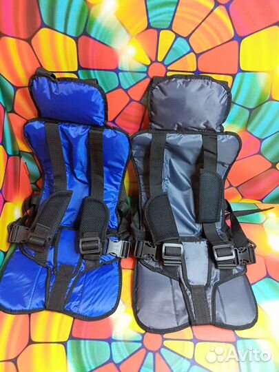 Детское автокресло бескаркасное от 3 до 12 лет