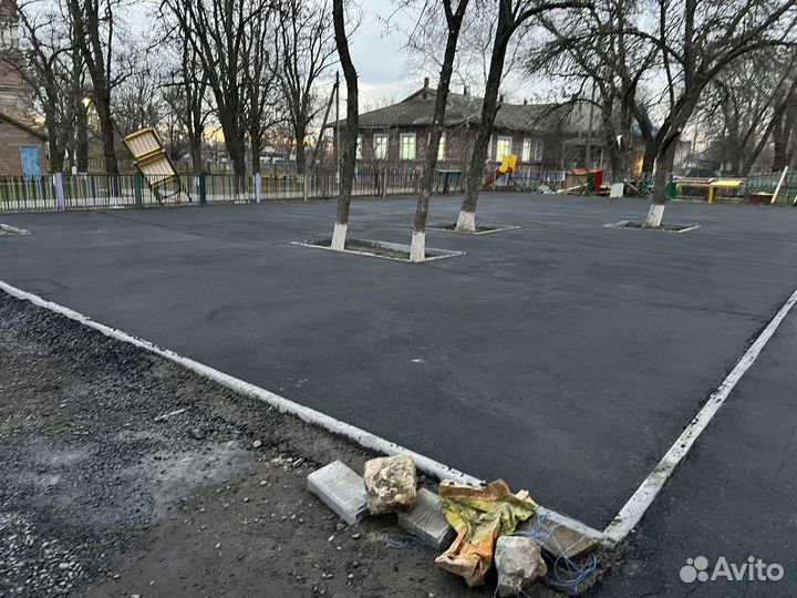 Асфальтирование укладка асфальта благоустройство